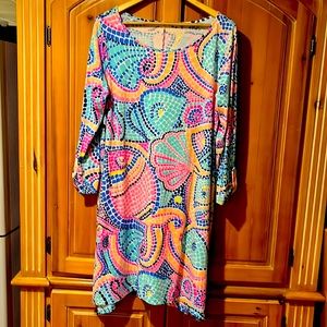 LILLY PULITZER euc EDNA dress in Tile Wave